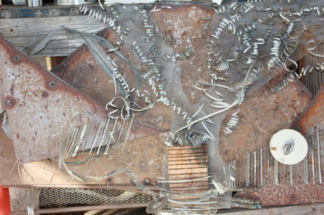 Real Birds in a Metal Masterpiece